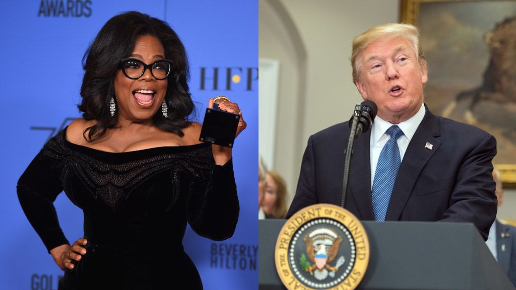 “Me cae bien, pero no creo que se presente”: Trump opina sobre la posible candidatura a la presidencia de Oprah