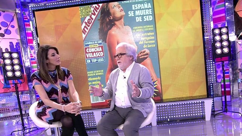 Pepe Rielo, exdirector gerente de 'Interviú': "Lola Flores cobró 6 millones de pesetas por su portada"