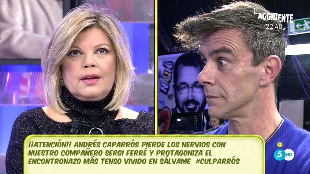 Terelu Campos: "Andrés Caparrós me ha dicho que están sobrepasados"