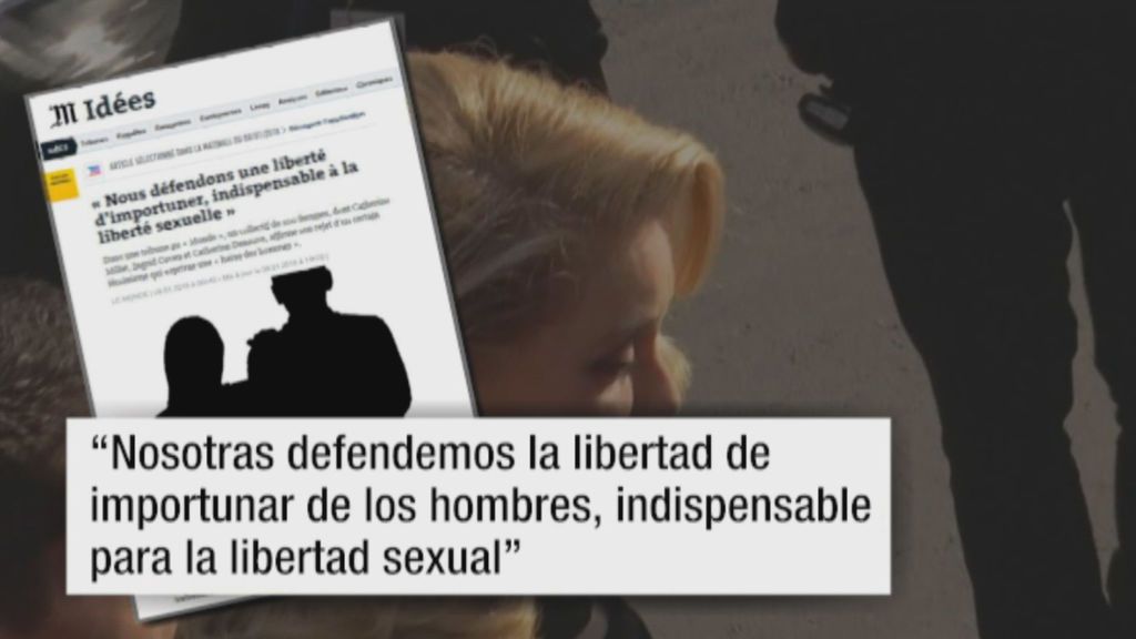 Catherine Deneuve asegura que los hombres deben tener "libertad de molestar"a las mujeres
