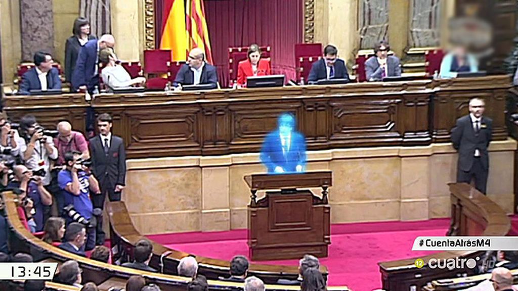 Puigdemont: discurso virtual, voto virtual y… ¿president virtual?
