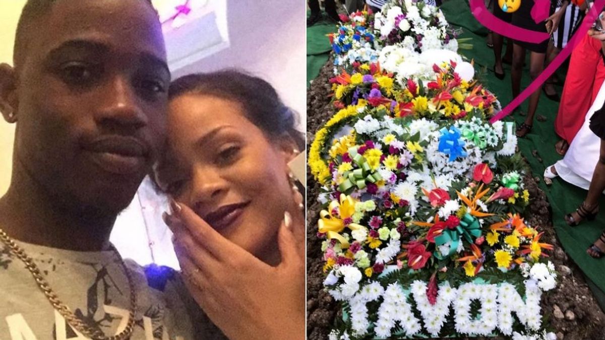 Rihanna da su último adiós a su primo asesinado: "Esperemos que hayas sido feliz con esta celebración"