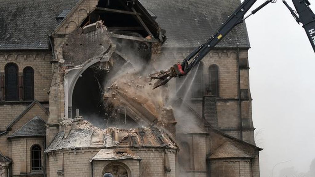 Immerath: la catedral alemana demolida por una multinacional para ampliar una mina de carbón