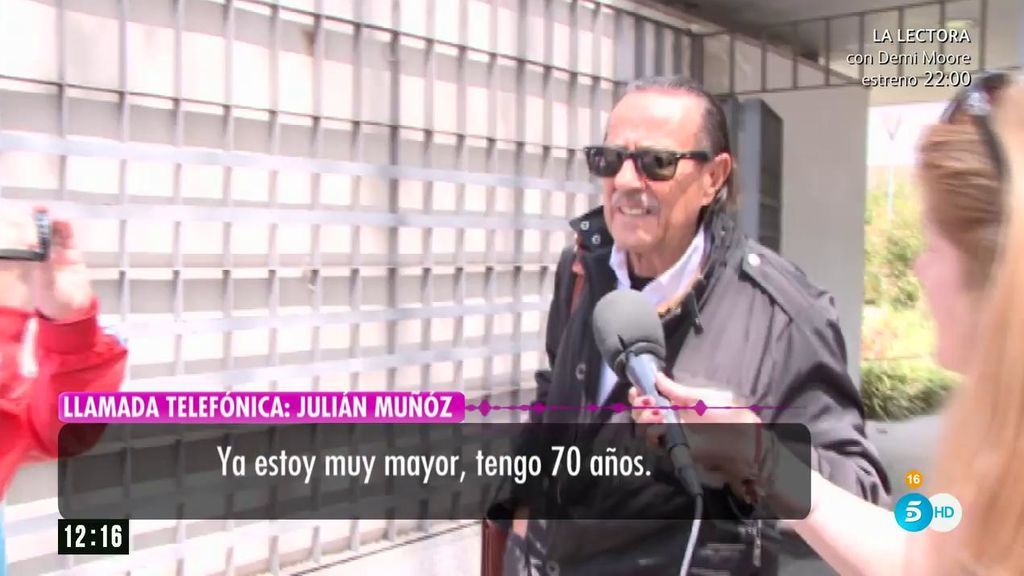 Julián Muñoz responde a Carlos Fernández: "Solo me afecta lo que dicen mis hijos"