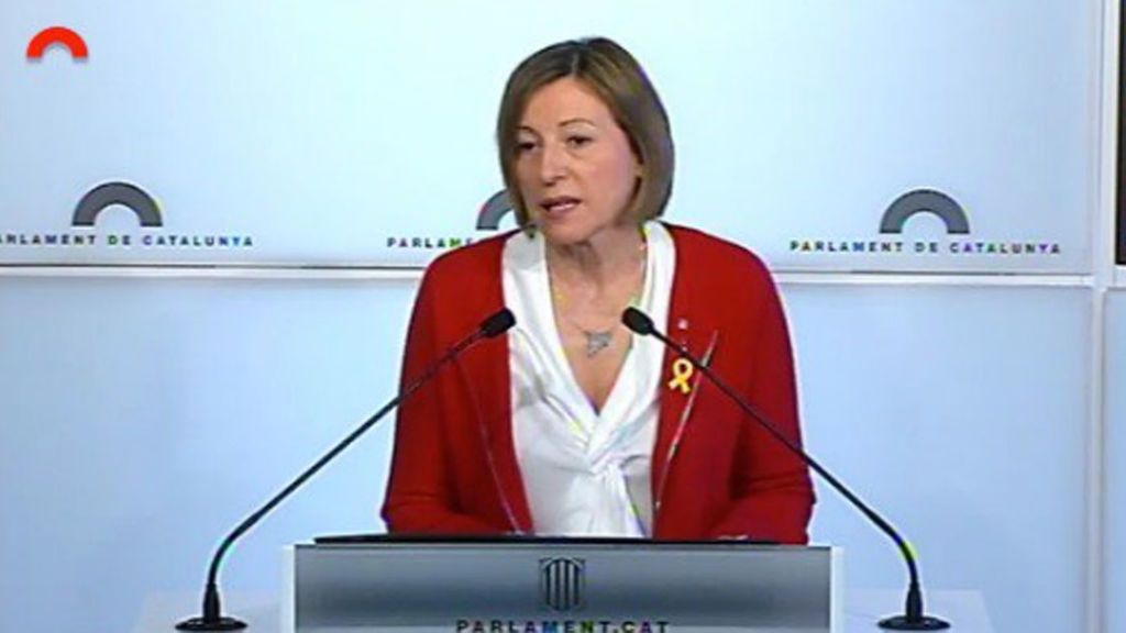 Forcadell renuncia a repetir como presidenta del Parlament, pero no de la política