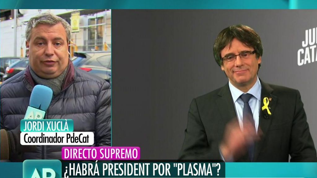 Jordi Xuclá, coordinador de PdeCat: "Puigdemont sí puede ser investido"