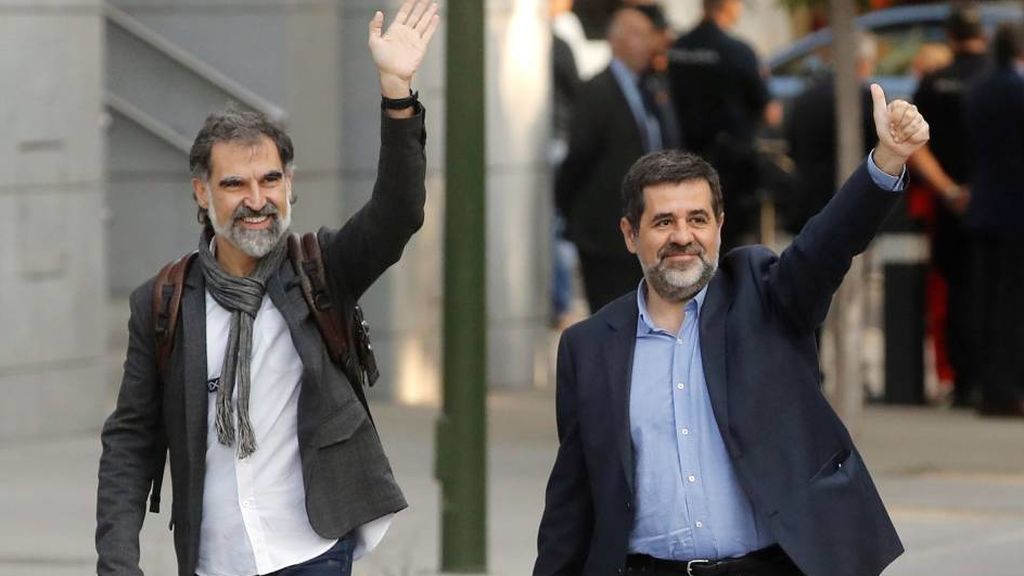 Los 'Jordis' y Forn regresan al Supremo para pedir su libertad