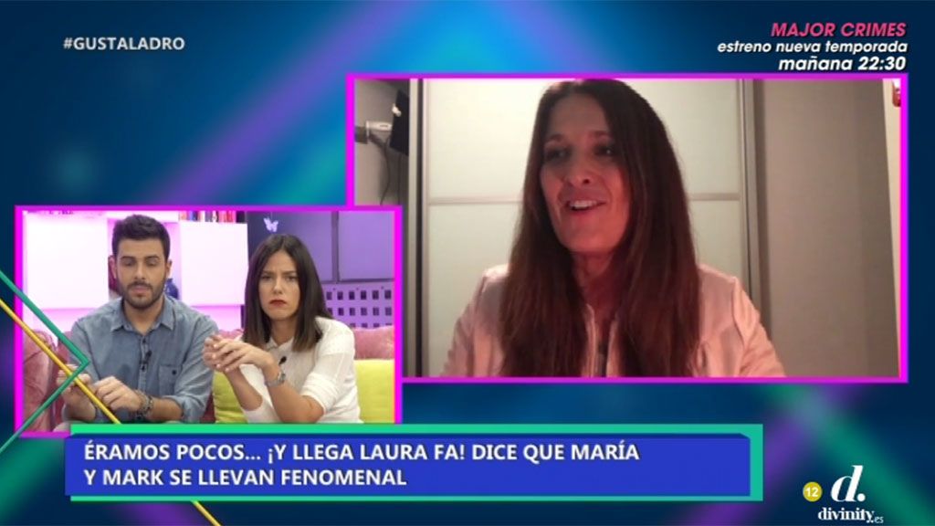 Laura Fa: "María Lapiedra y Mark Hamilton se siguen viendo y mantienen buena relación"