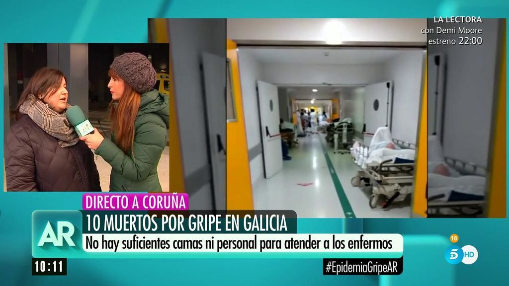 El virus de la gripe alcanza su pico máximo y deja 10 muertos en Galicia