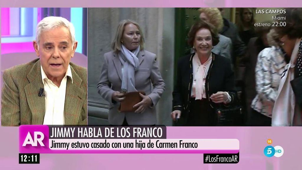 Jimmy Giménez-Arnau habla de los Franco: "Carmen Franco era de puño prieto"