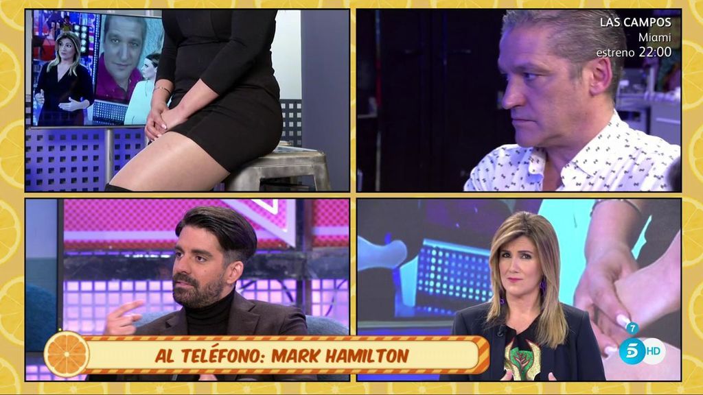 Mark Hamilton desmonta un testimonio contra María Lapiedra