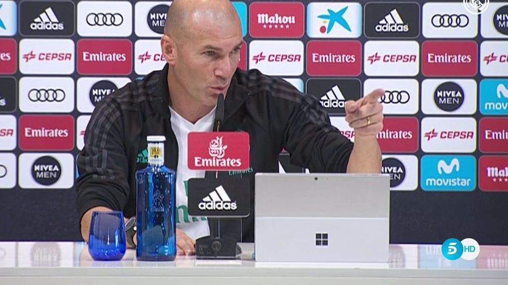 Zidane avisa al estilo Laporta: “No estamos tan mal como se puede decir”