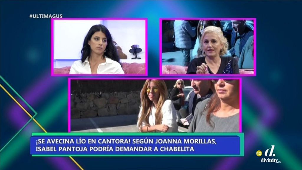 Joana Morillas: "Isabel Pantoja podría demandar a su hija Chabelita"