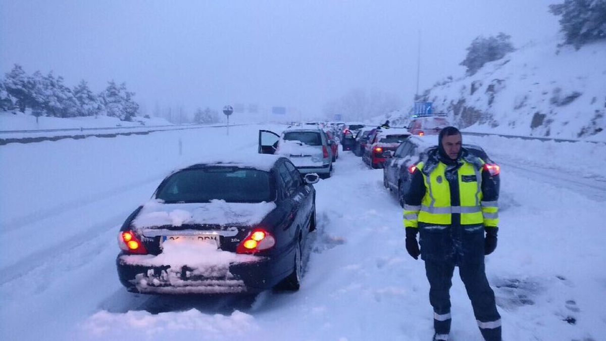 La DGT recomienda evitar el coche en varias carreteras CyL y Madrid ante un nuevo temporal de nieve
