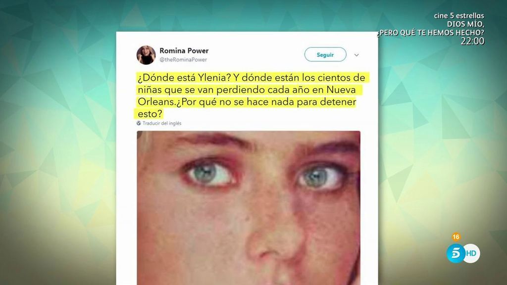 Romina Power, después de 24 años, utiliza las redes sociales para pedir información sobre Ylenia