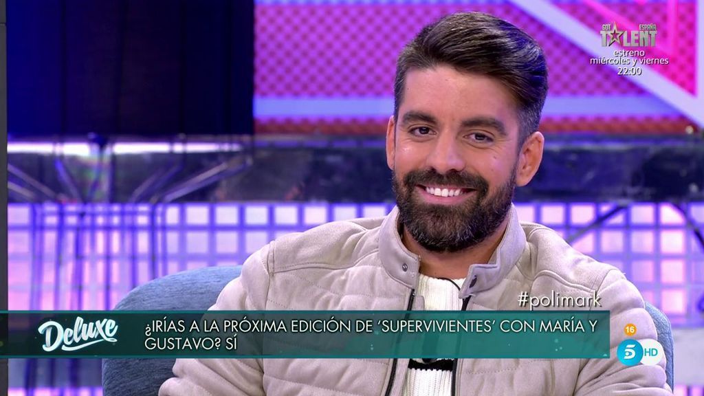 Mark Hamilton quiere ir a 'Supervivientes' con María y Gustavo