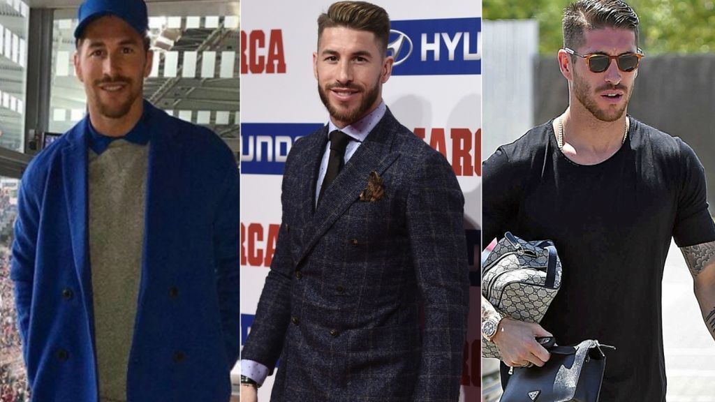 Qué sí y qué no del look azul eléctrico y otros estilismos de Sergio Ramos