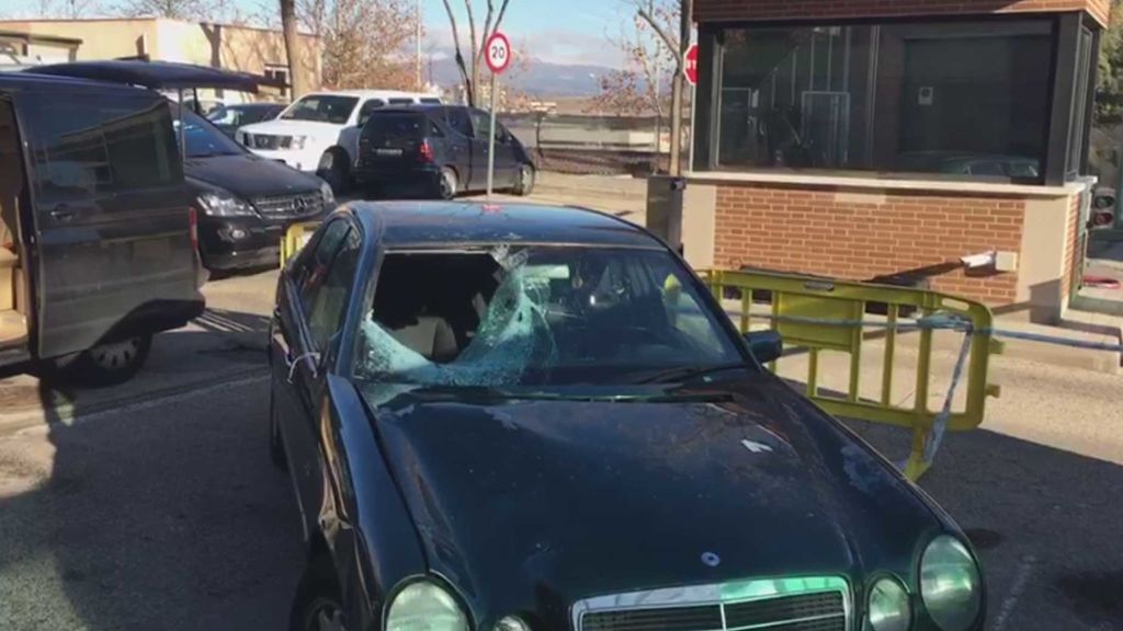 Primeras imágenes del coche con el que atropellaron mortalmente a una joven en Madrid