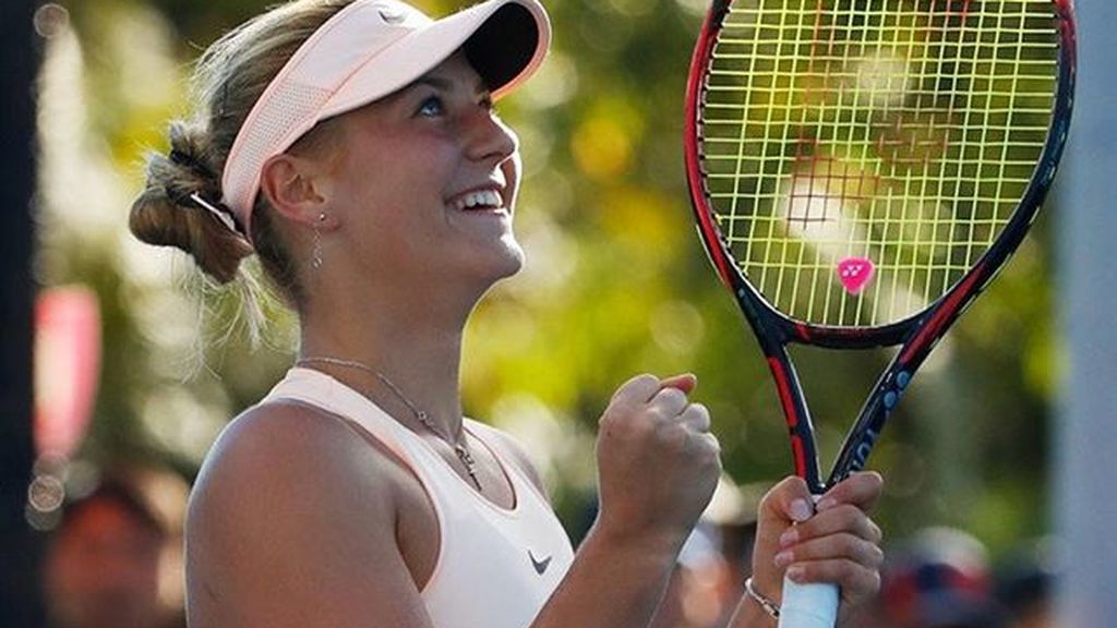 Marta Kostyuk tiene 15 años y ha ganado su primer partido en el Open de Australia
