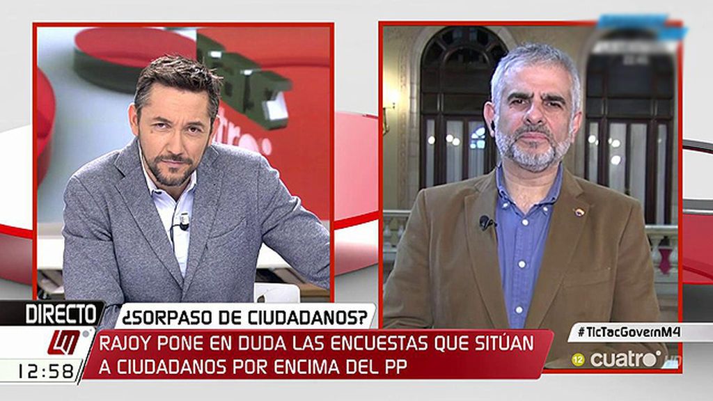C. Carrizosa (C's): "No se pueden consentir que los separatistas piensen que pueden vulnerar la ley"