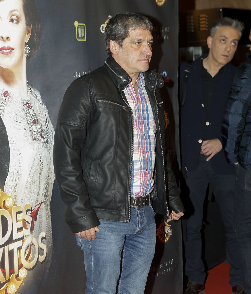 Gustavo González no se quiso perder el musical de su compañero