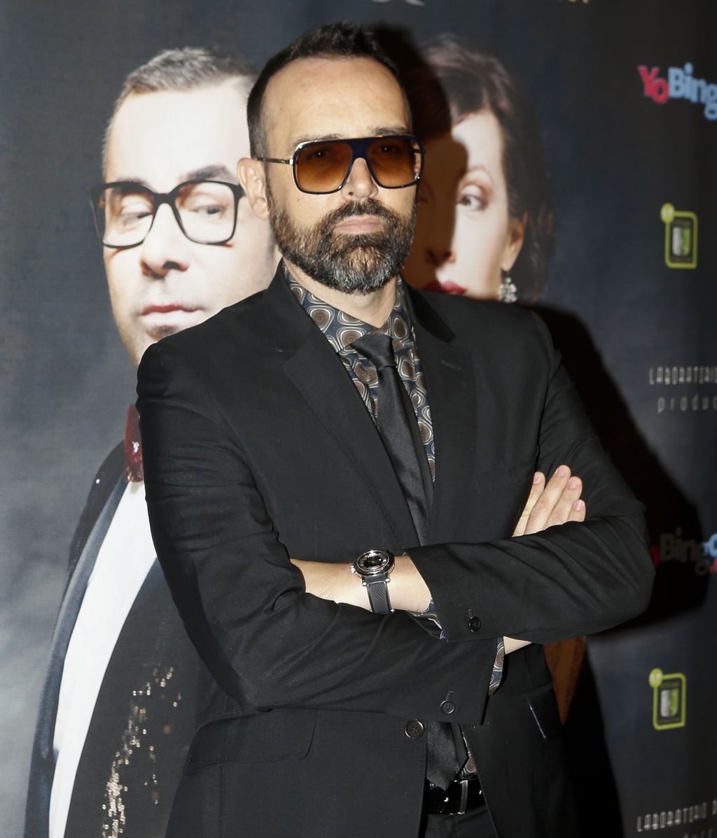 Su compañero en 'Got Talent', Risto Mejide, quiso acompañar a Jorge Javier en una noche tan especial