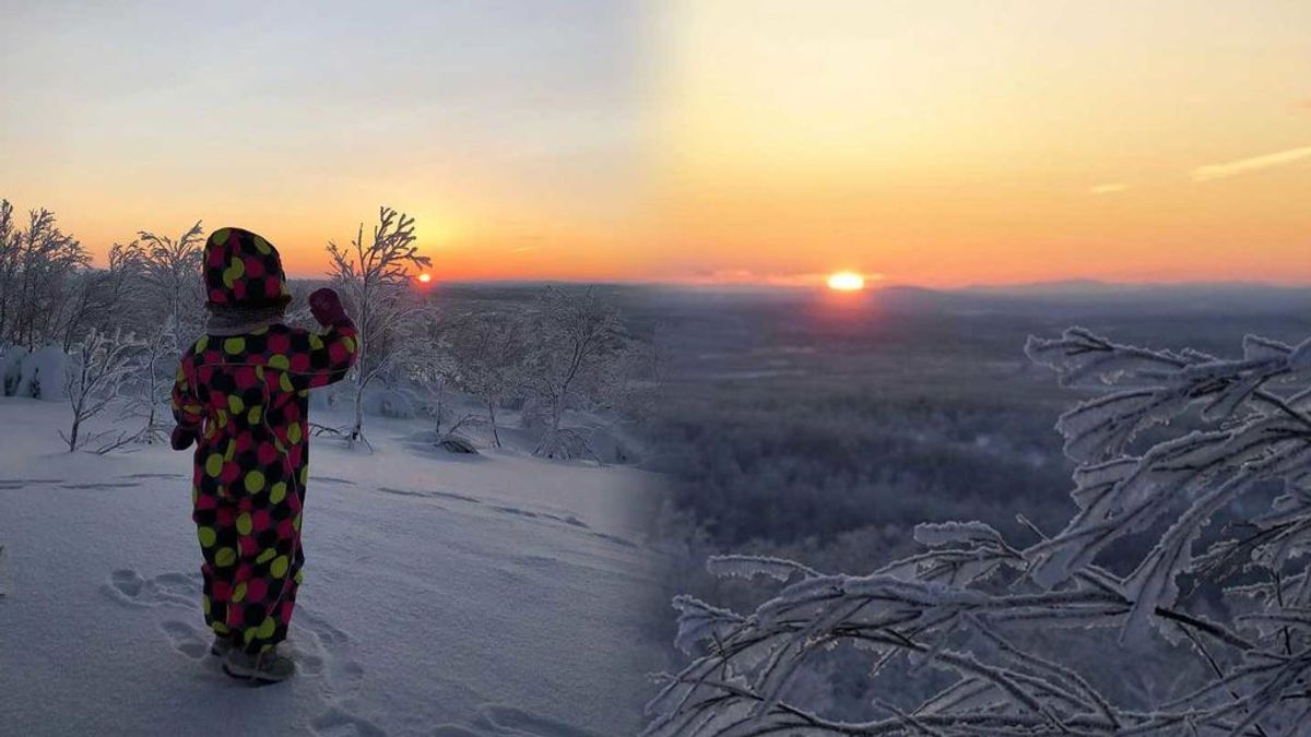 Tras 40 días de 'noche polar', vuelve a salir el sol en la ciudad rusa de Múrmansk