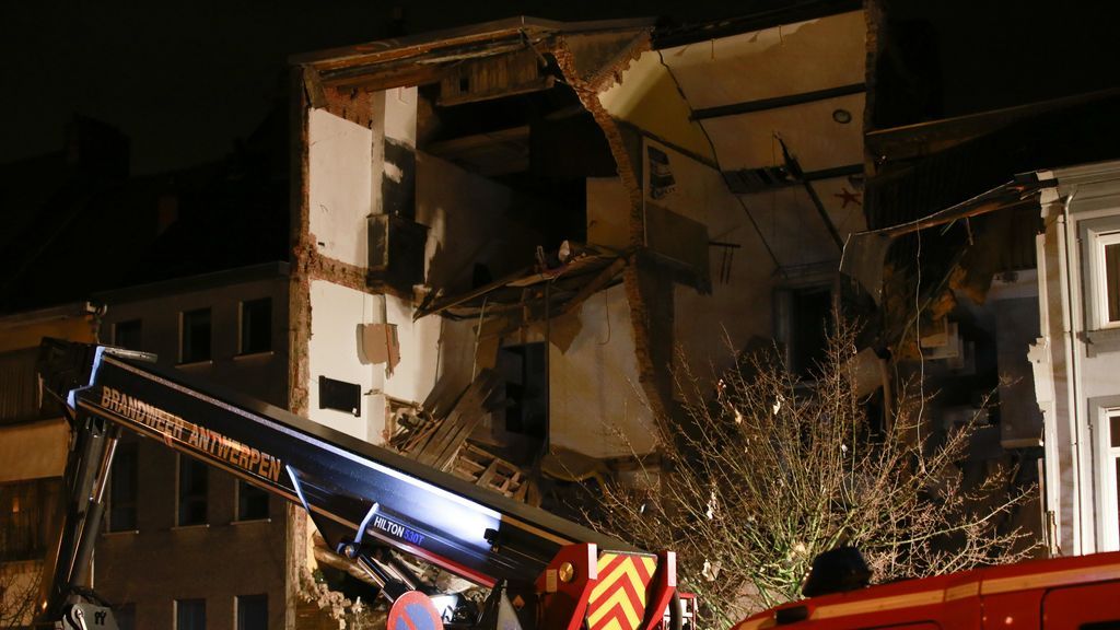 La explosión en una casa de Amberes, en Bélgica, deja 14 heridos