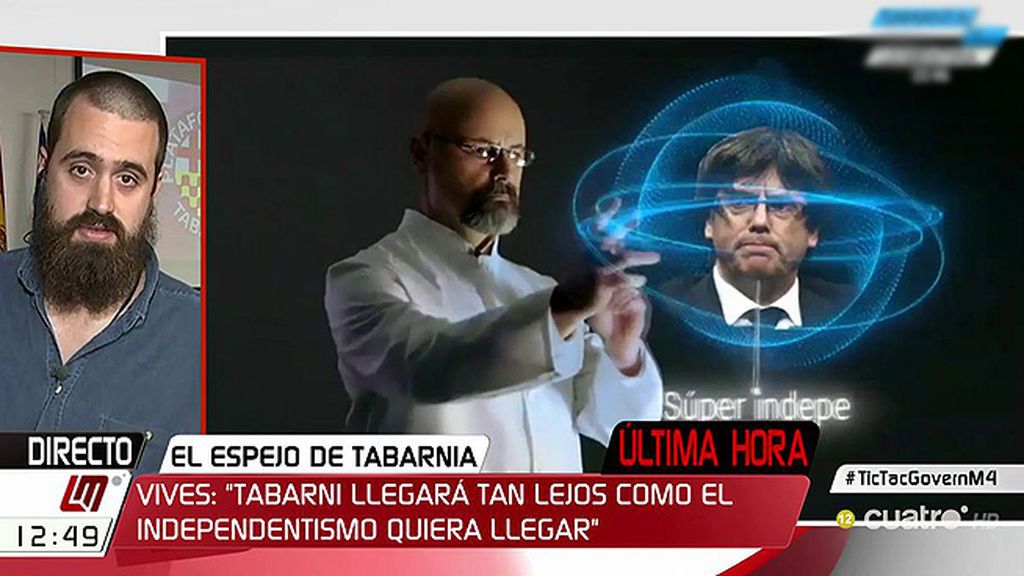 J. Vives, portavoz de Tabarnia: "Nuestro objetivo es que el independentismo se vea reflejado en el absurdo de su discurso"