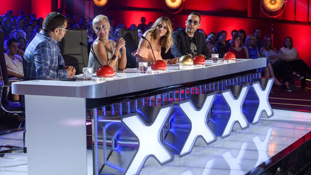 Imágenes del presentador y de los miembros del jurado de 'Got talent España'.