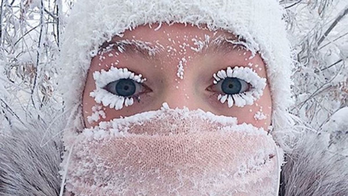 El frío congela Rusia: así es vivir a 62 grados bajo cero