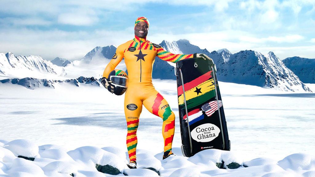 Está ‘mazadísimo’ y se ha convertido en el primer deportista de África Occidental en jugar los JJOO de invierno