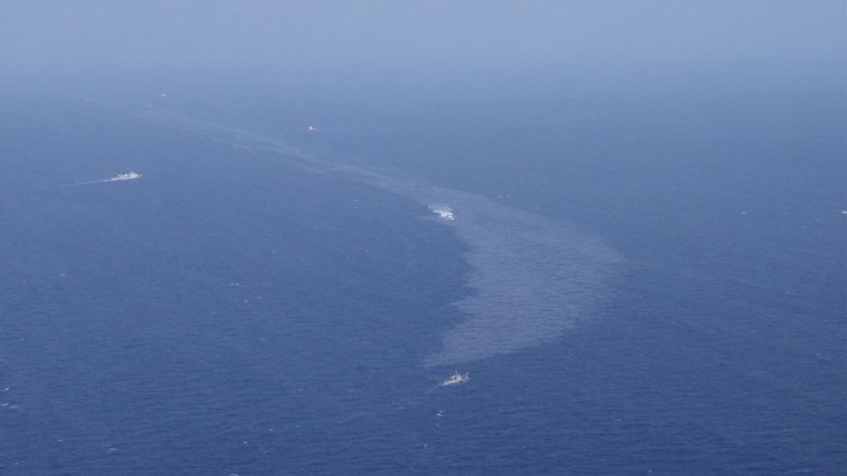 Hundimiento del petrolero Sanchi:  Manchas de crudo cubren 109 kilómetros cuadrados en el Mar de China