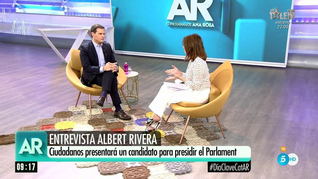 Entrevista completa de Albert Rivera en ‘AR’: “Perdemos una oportunidad histórica por culpa de Podemos”