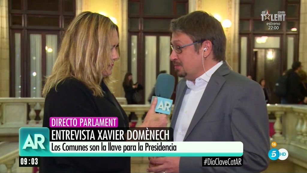 Domènech: “No vamos a apoyar ni a los independentistas ni a Ciudadanos”