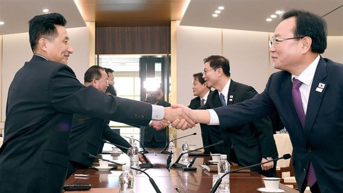 Seúl y Pyongyang acuerdan desfilar juntos bajo la bandera de "una Corea unida" en los JJOO de Invierno