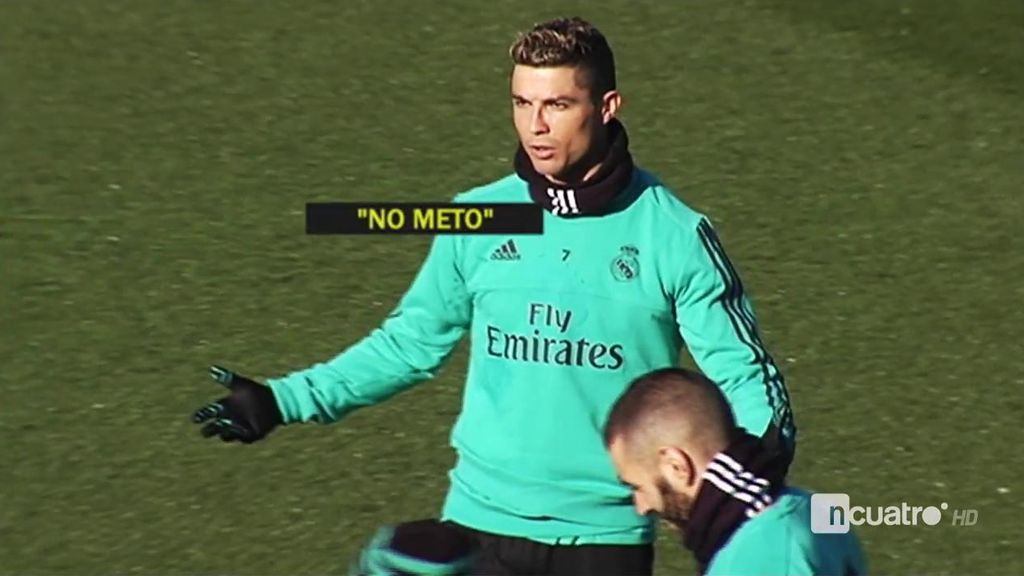 Cristiano bromea con su falta de gol: “No meto, o es el árbitro o el portero”