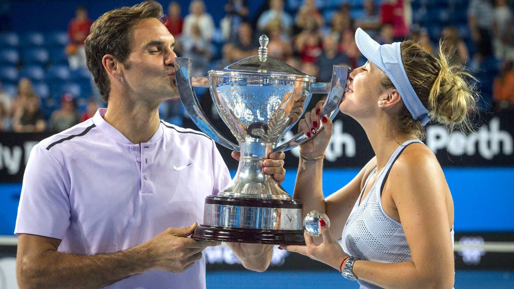 El gesto machista de Federer y Sock en un dobles mixto que está indignando a las mujeres