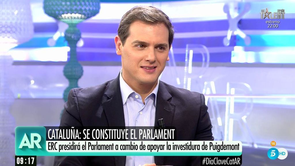 Albert Rivera en ‘AR’: “Hoy perdemos una oportunidad histórica por culpa de Podemos”