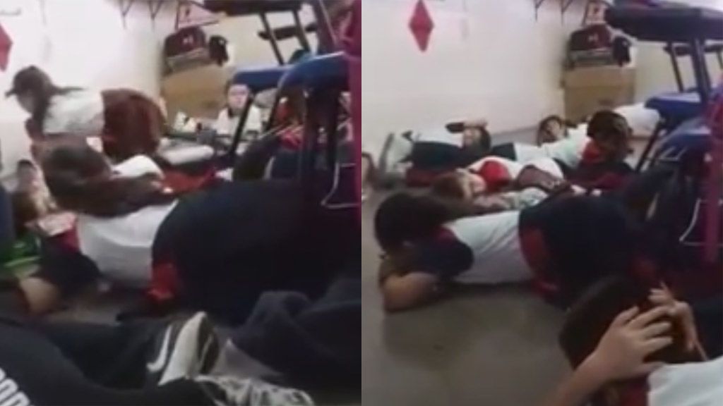 El aplaudido método de una profesora para calmar a sus alumnos durante un tiroteo