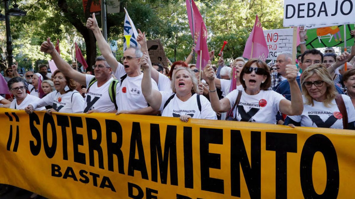 Tres detenidos en Murcia relacionados con las protestas por las obras del soterramiento del AVE