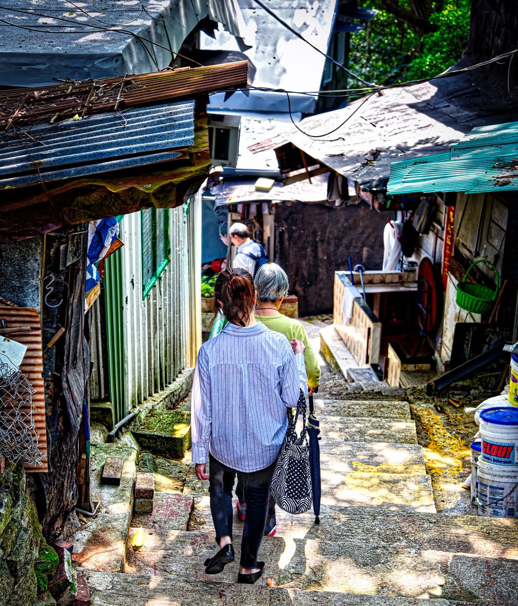 El concurrido cementerio de Hong Kong