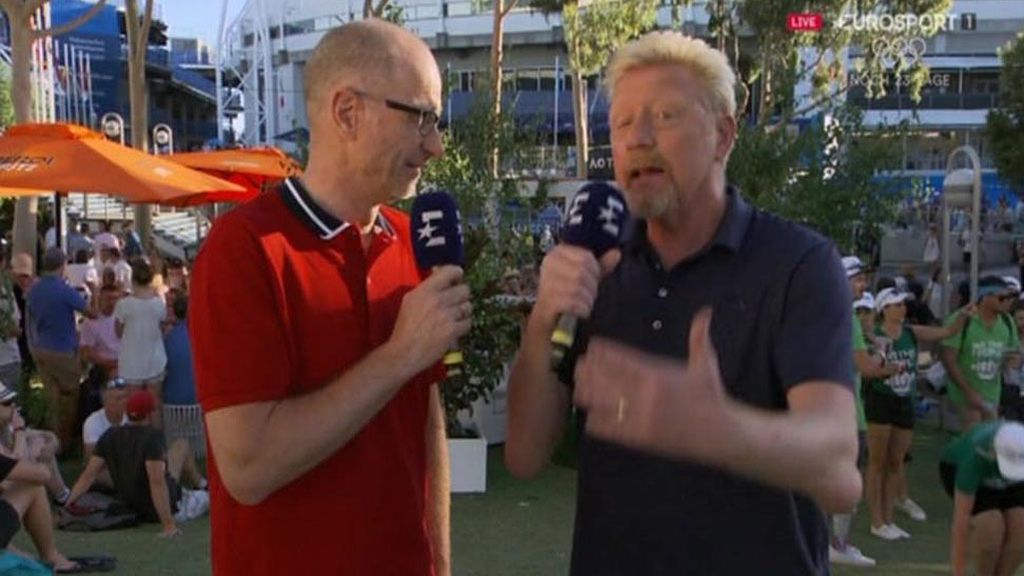 El espeluznante codo de Boris Becker se hace viral y la gente se pregunta qué le pasa