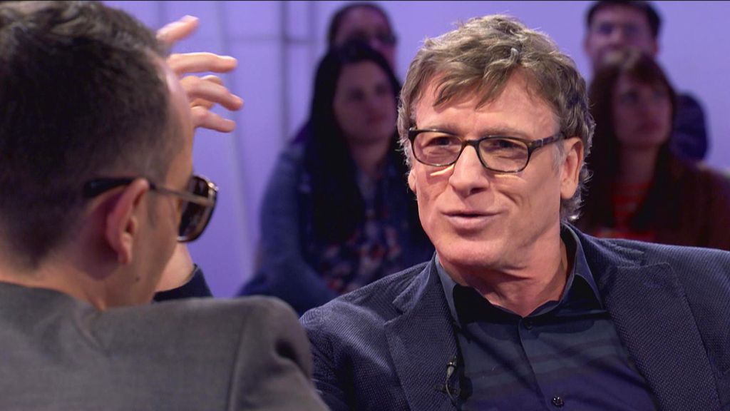 Alba Carrillo y Nacho Duato, invitados de Risto Mejide en el programa de Cuatro 'Chester'.