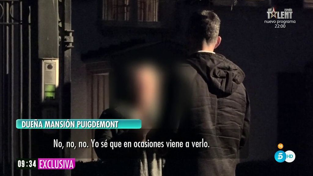 Propietaria de la mansión alquilada por Puigdemont: “Viene aquí con su familia y amigos”
