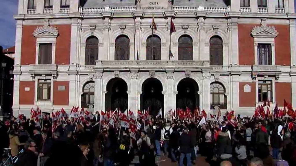 Movilización multitudinaria en Valladolid en defensa de la Sanidad Pública
