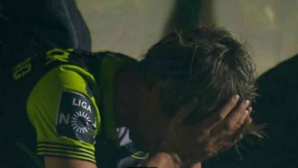 Coentrao se derrumba en Portugal: puñetazos y lágrimas en el banquillo
