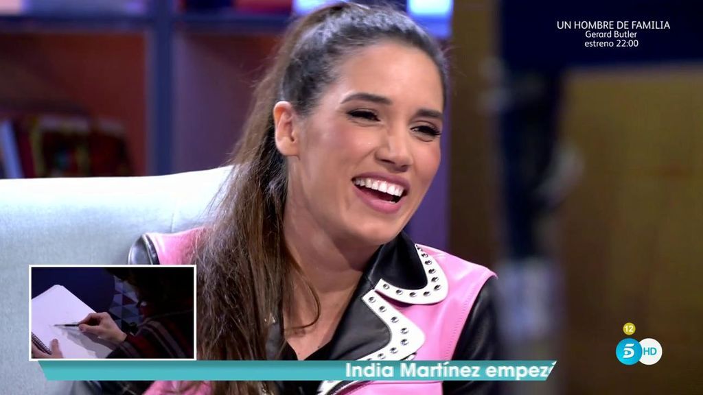 India Martínez, entrañable: "Mi padre dejaba su trabajo para acompañarme a cantar"