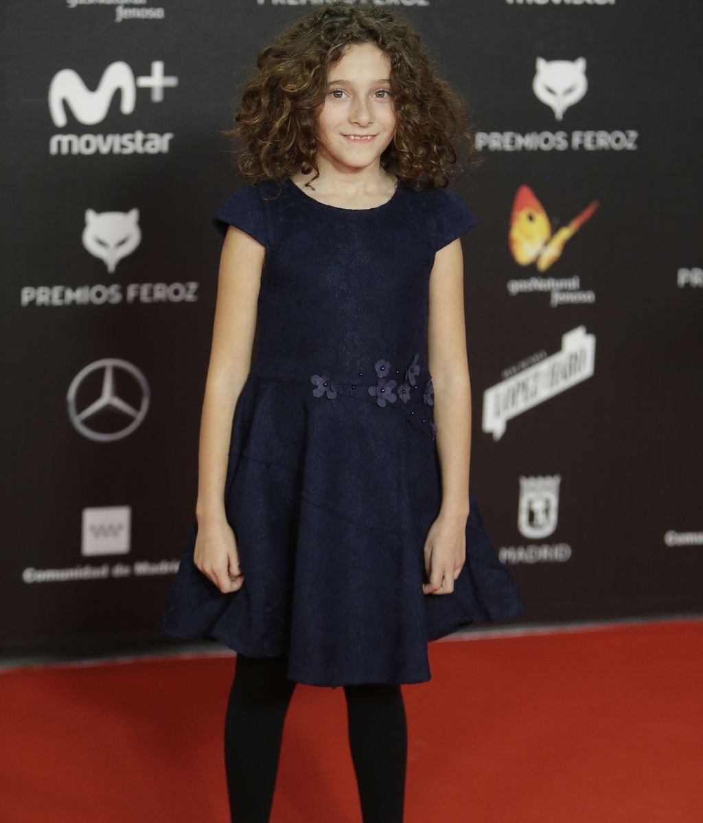 Laia Artigas, una de las protagonistas de la noche por su papel revelación en 'Verano 1993'