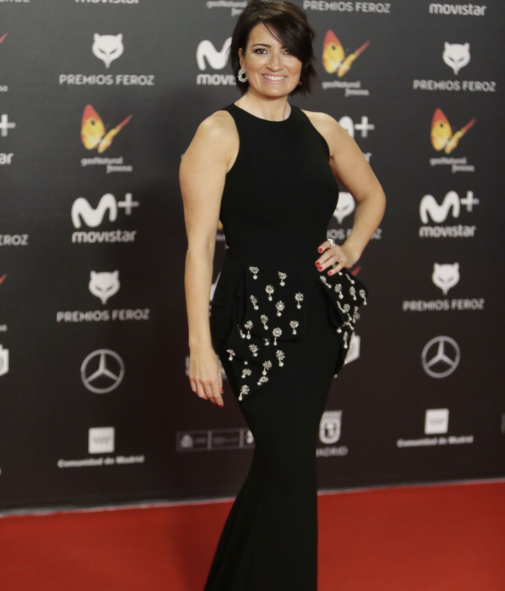 Silvia Abril ha estrenado corte de pelo en la quinta edición de los Feroz